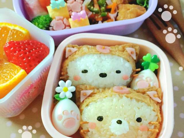 すみっコぐらしキャラ弁ぽかぽかねこびより